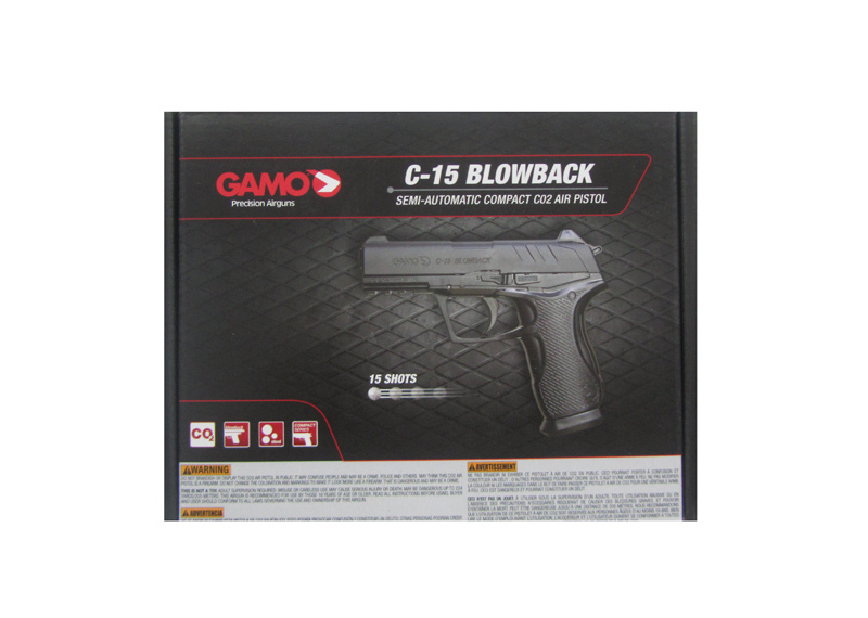 Пистолет GAMO C-15 Blowback