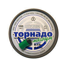 Пули пневматические Торнадо-Магнум (100 шт, 4,5 мм, 0,58 г) 00257