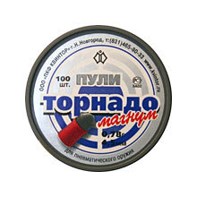 Пули пневматические Торнадо-Магнум (100 шт, 4,5 мм, 0,78 г) Пули пневматические Торнадо-Магнум (100 шт, 4,5 мм, 0,78 г)