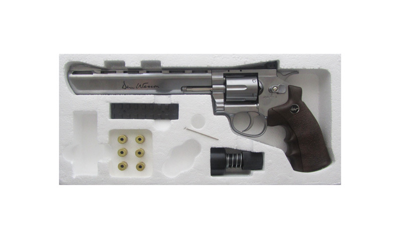 Револьвер ASG Dan Wesson 8 Silver