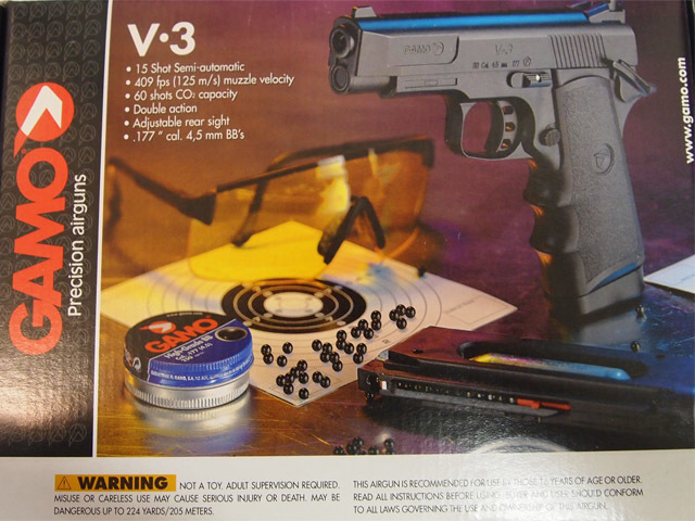 Пистолет GAMO V3