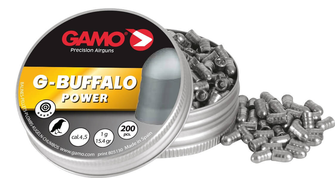 Пули пневматические Gamo G-Buffalo (200 шт, 4,5 мм, 1 г) 00570