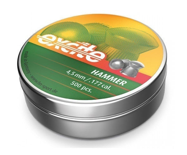 Пули пневматические H&N Excite Hammer (500 шт, 4,5 мм, 0,51 г) 01515