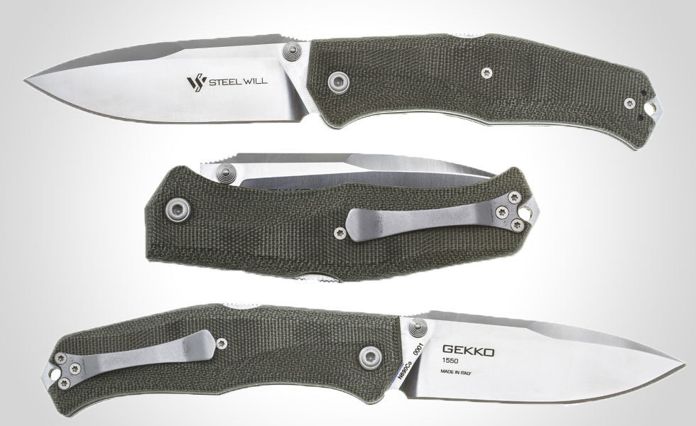 Нож Steel Will 1550 Gekko