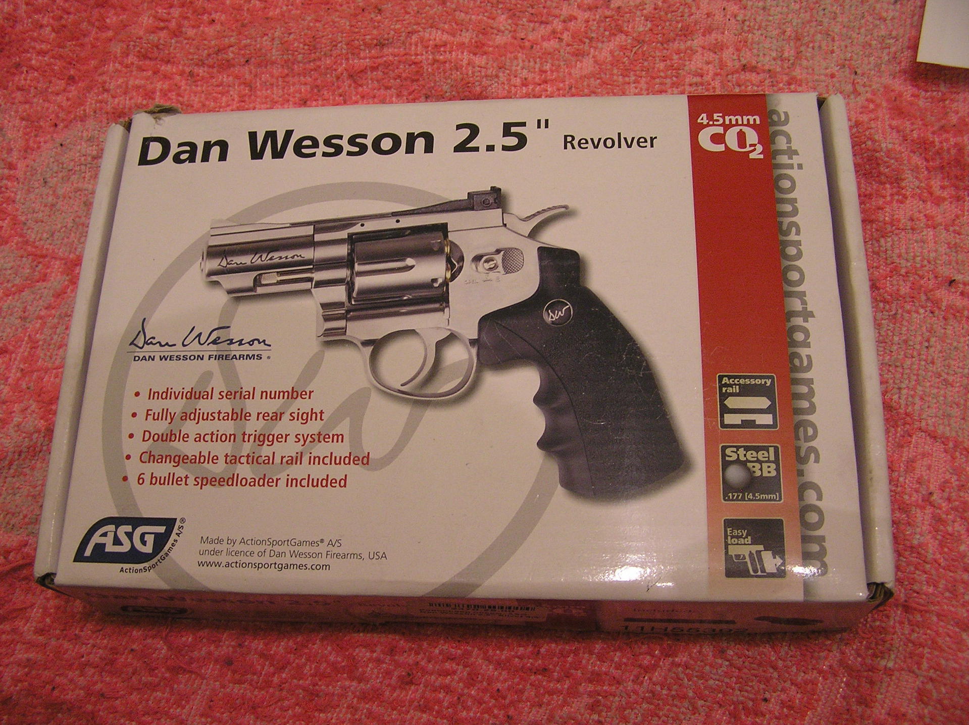 ASG Dan Wesson 2.5 Silver
