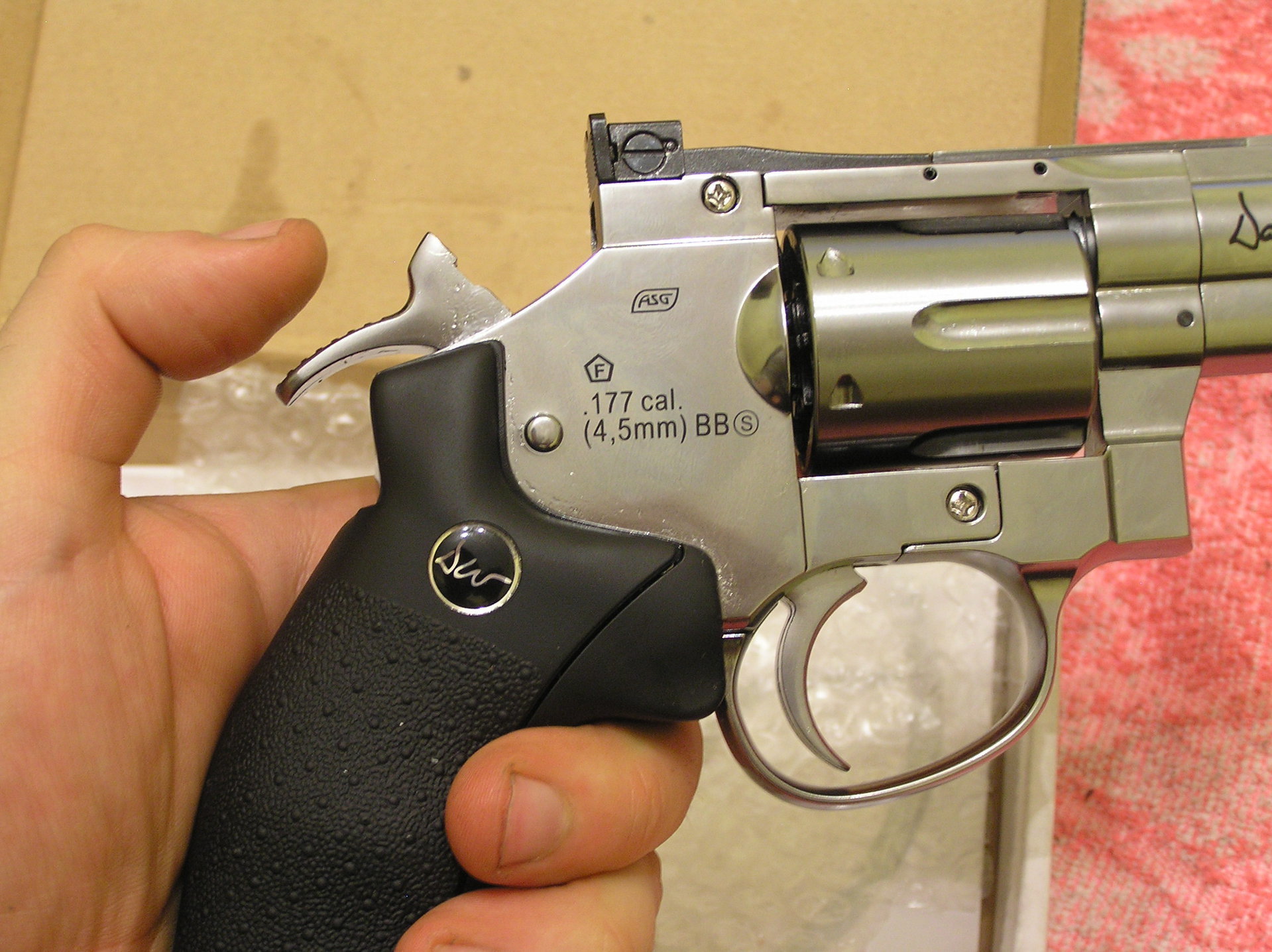 ASG Dan Wesson 2.5 Silver