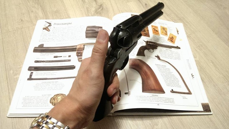 Револьвер Umarex Colt Single Action Army (SAA) .45 Antique, пулевой (5,5")
