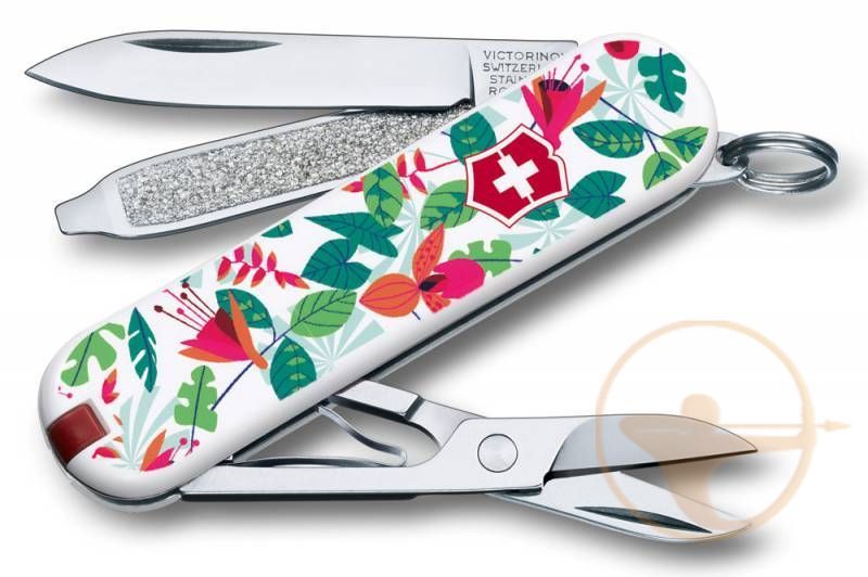 Нож перочинный Victorinox Classic LE2016 Rainforest Walk (0.6223.L1601) 367397