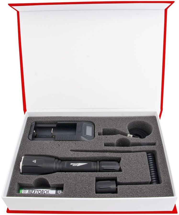 Фонарь Яркий луч T8 Hunter v2