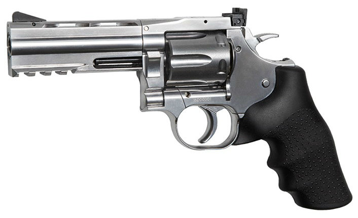 Револьвер ASG Dan Wesson 715-4 Silver (пулевой) 01722