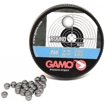 Пули пневматические Gamo Round (250 шт, 4,5 мм, 0,53 г) 02064
