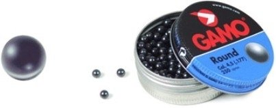 Пули пневматические Gamo Round (250 шт, 4,5 мм, 0,53 г)