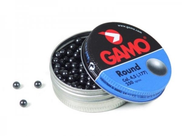 Пули пневматические Gamo Round (250 шт, 4,5 мм, 0,53 г)