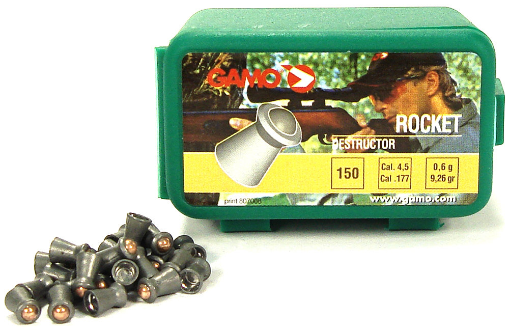 Пули пневматические Gamo Rocket (150 шт, 4,5 мм, 0,6 г)