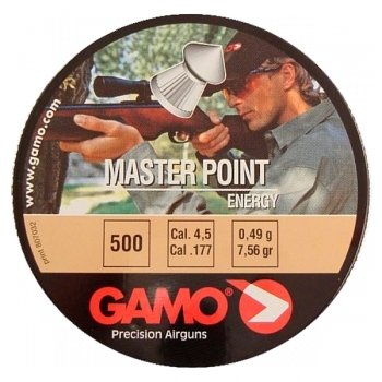 Пули пневматические Gamo Master Point (500 шт, 4,5 мм, 0,49 г) 02058