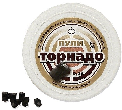 Пули пневматические Торнадо (300 шт, 4,5 мм, 0,21 г) 00256