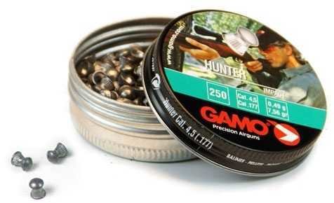 Пули пневматические Gamo Hunter (250 шт, 4,5 мм, 0,49 г)