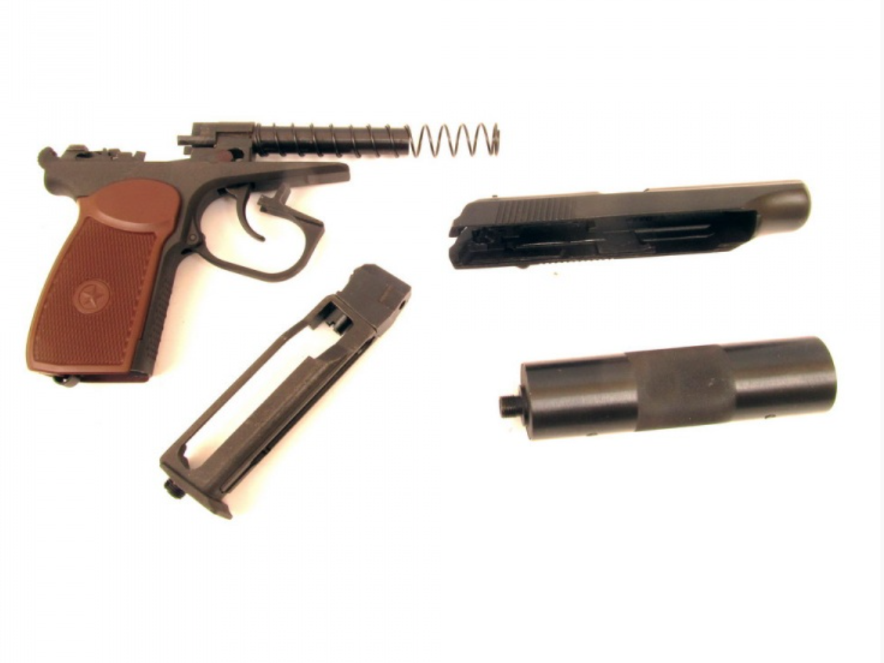 Пистолет Байкал MP-654К-22