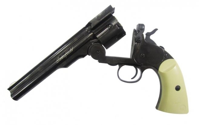 Револьвер ASG Schofield-6 steel grey