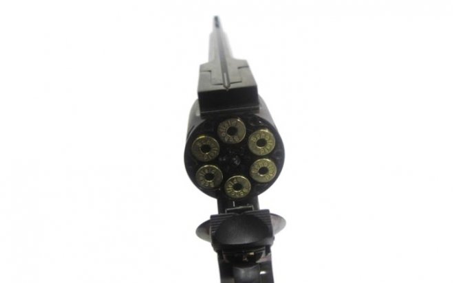 Револьвер ASG Schofield-6 steel grey
