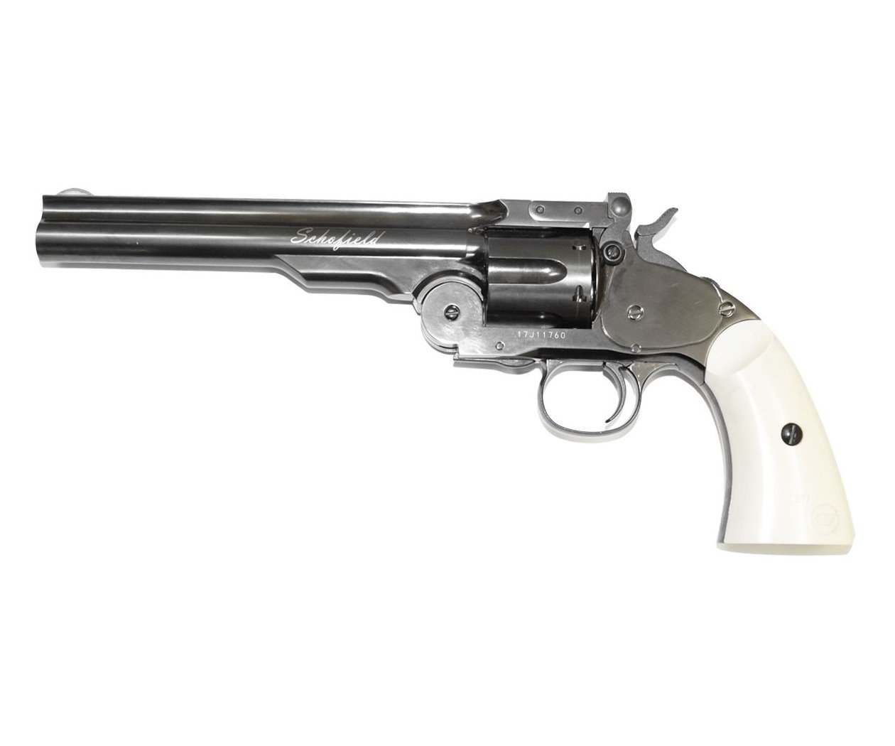 Револьвер ASG Schofield-6 steel grey 02267