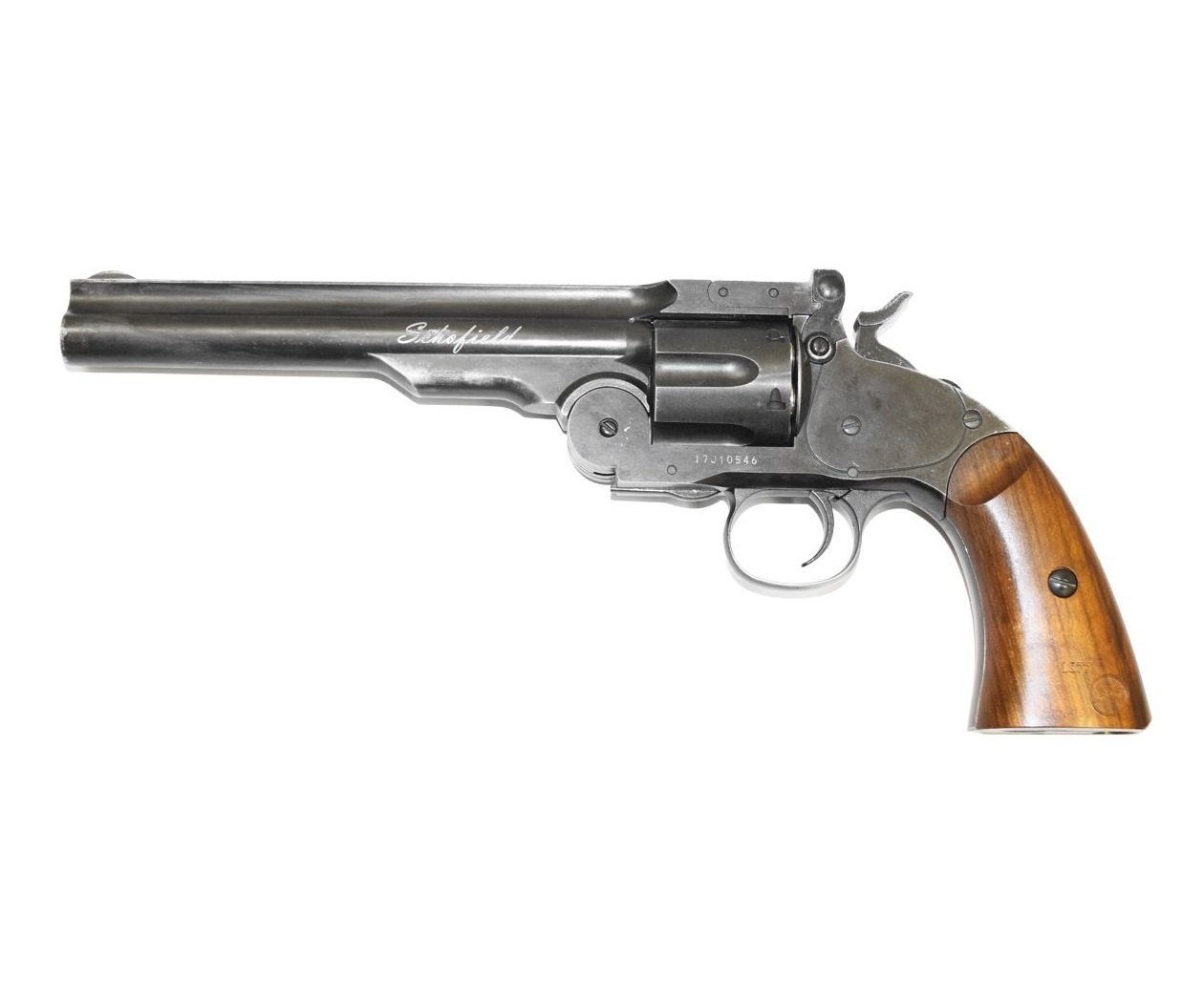 Револьвер ASG Schofield-6 aging black (пулевой) 02268