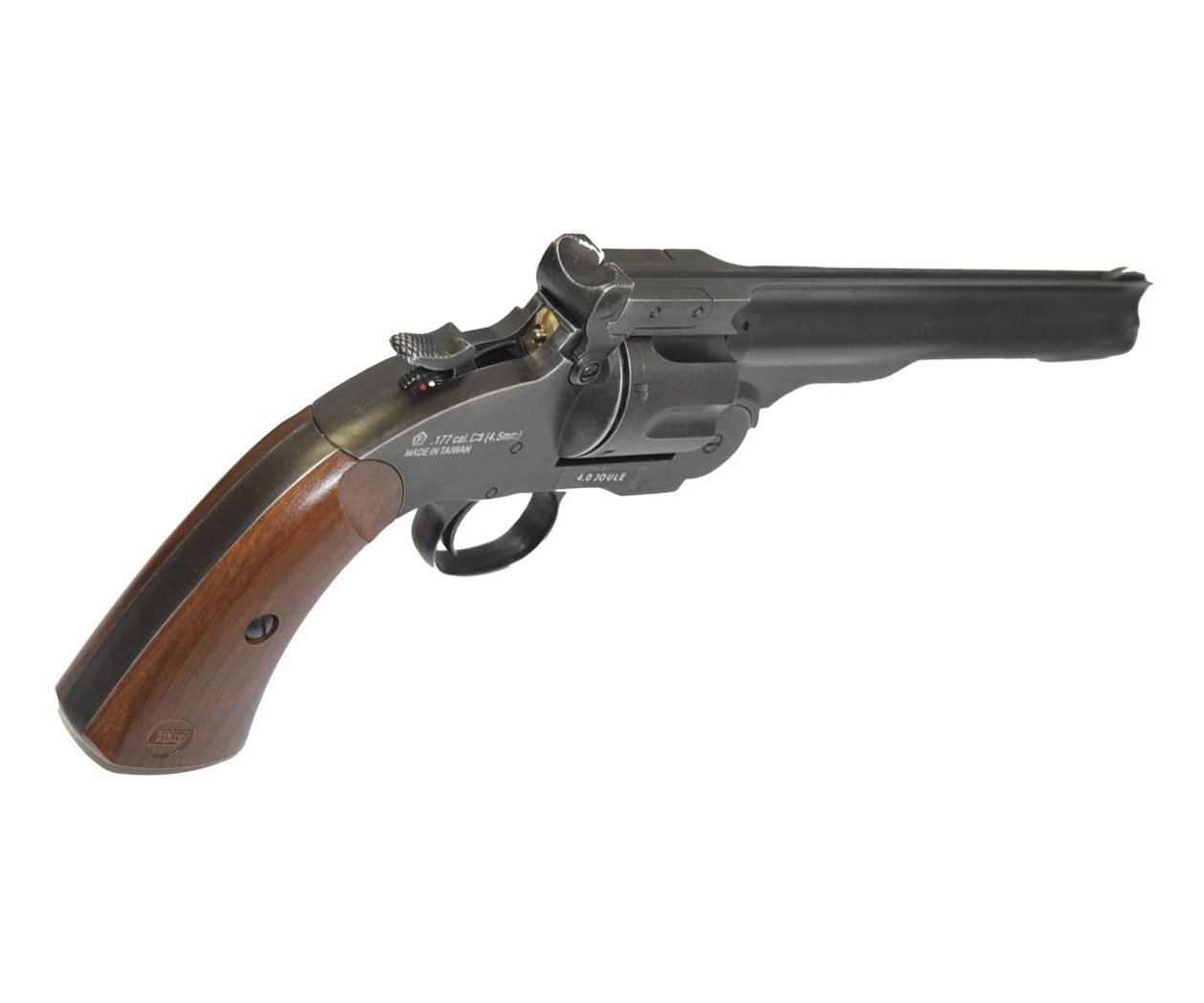 Револьвер ASG Schofield-6 aging black (пулевой)