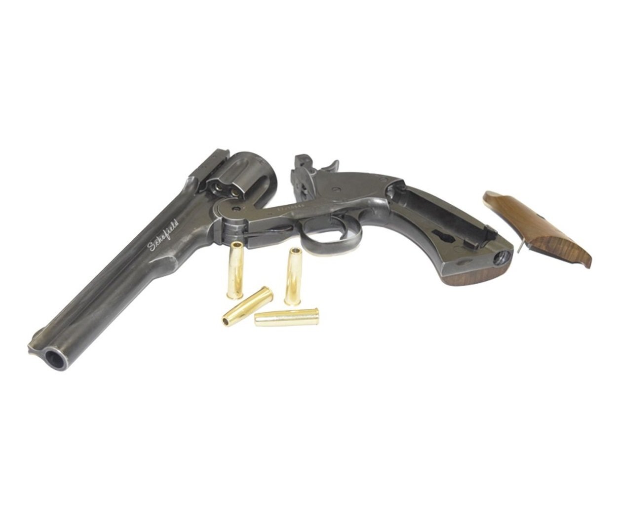 Револьвер ASG Schofield-6 aging black (пулевой)