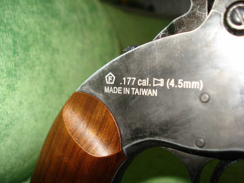 Револьвер ASG Schofield-6 aging black (пулевой)