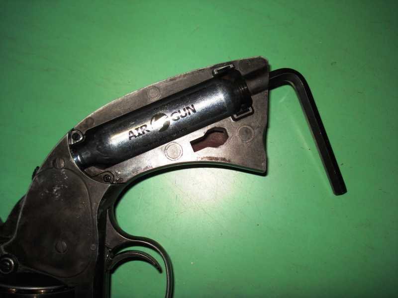 Револьвер ASG Schofield-6 aging black (пулевой)