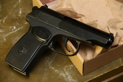 Охолощенный пистолет Р-411-01, 10ТК (литой затвор) Охолощенный пистолет Р-411-01, 10ТК (литой затвор)