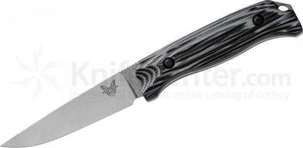 Нож Benchmade 15007 SADDLE MOUNTAIN HUNTER c фикс. лезвием, рукоять черная