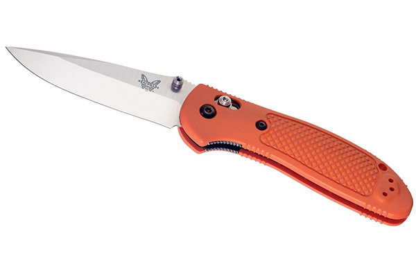 Нож складной Benchmade 551H2O, GRIPTILLIAN, оранжевая рукоять