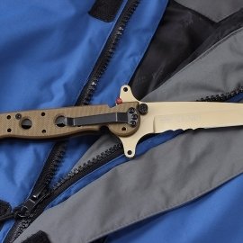 Нож складной CRKT Tan Special Forces, M16-13DSFG (серейтор)