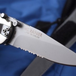 Нож складной CRKT MT Rainier Medium, 6612N (насечки)