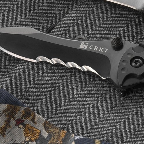 Нож складной CRKT Mini My Tighe, 1093K (серейтор)