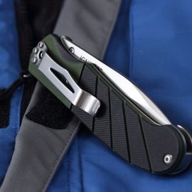Нож складной CRKT Ignitor Sport, 6855 (насечки)
