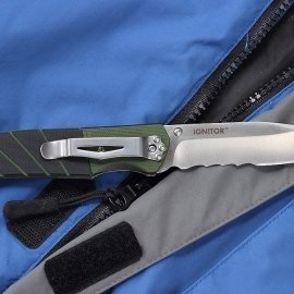 Нож складной CRKT Ignitor Sport, 6855 (насечки)