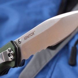 Нож складной CRKT Ignitor Sport, 6855 (насечки)