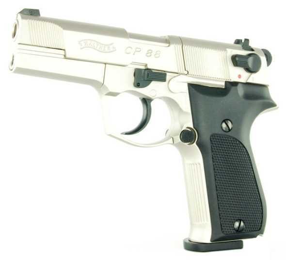 Пистолет Umarex Walther CP 88 Никель