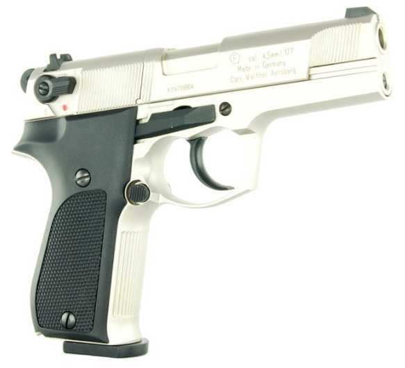 Пистолет Umarex Walther CP 88 Никель