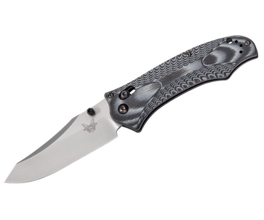 Нож складной Benchmade RIFT, черная рукоять (узор)