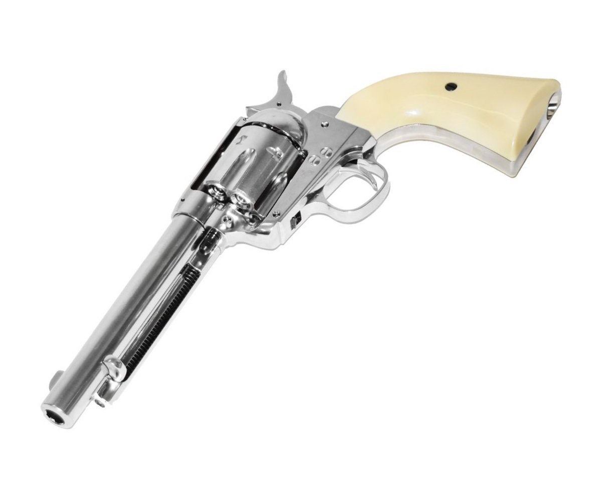 Револьер Umarex Colt Single Action Army (SAA) .45 Nickel, пулевой (5,5")