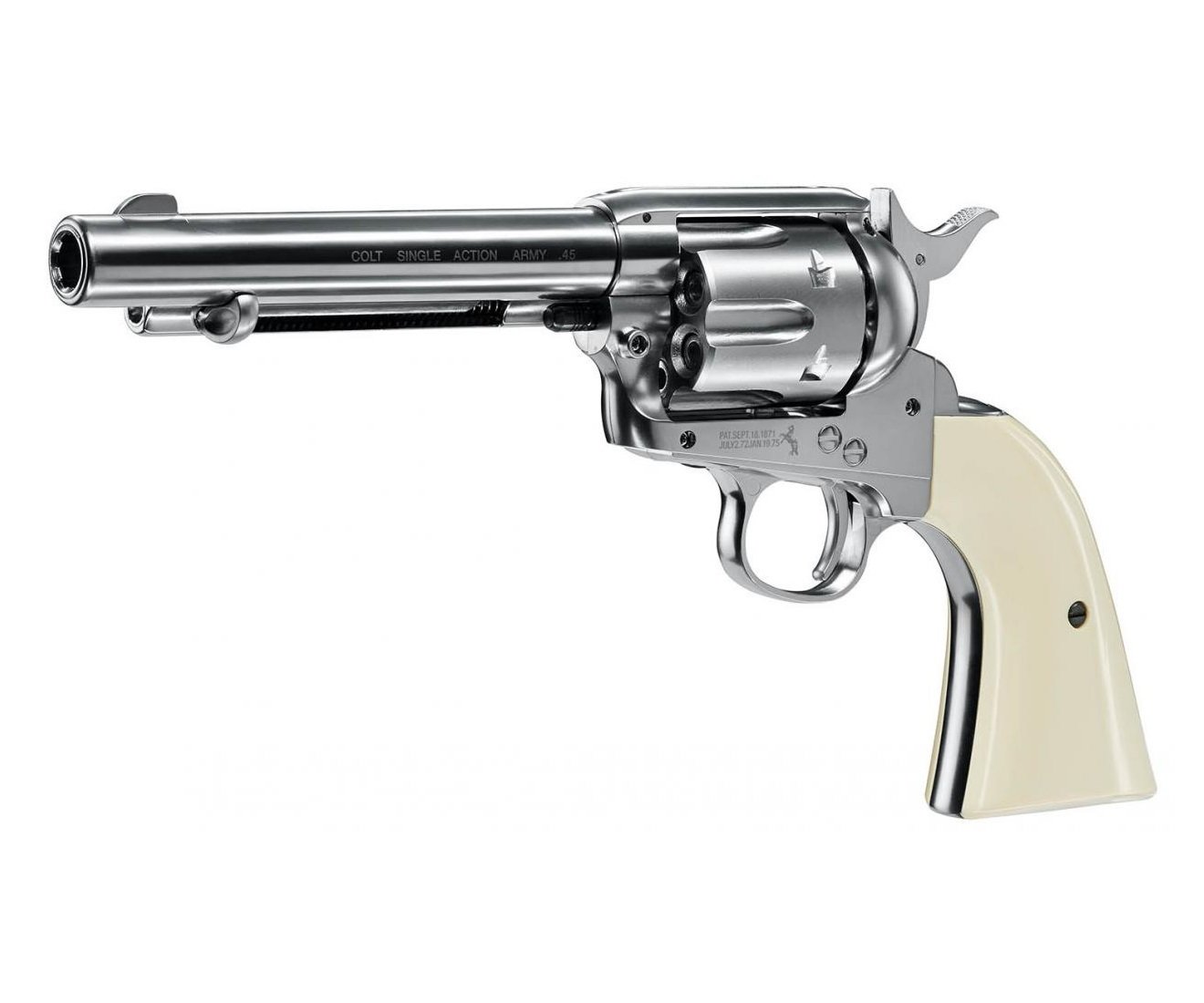 Револьер Umarex Colt Single Action Army (SAA) .45 Nickel, пулевой (5,5")