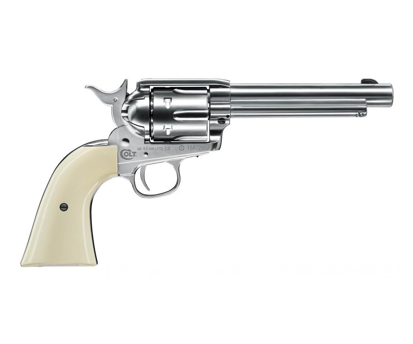 Револьер Umarex Colt Single Action Army (SAA) .45 Nickel, пулевой (5,5")