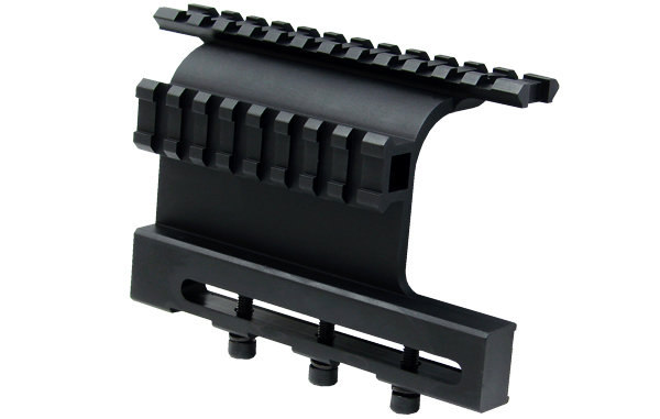 Боковой кронштейн с 2-мя планками Weaver на Тигр, Сайгу, Вепрь MNT-973