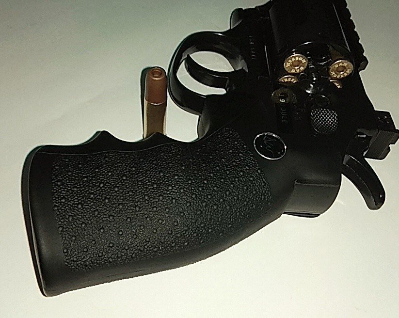 Пневматический револьвер ASG Dan Wesson 4" Grey купить