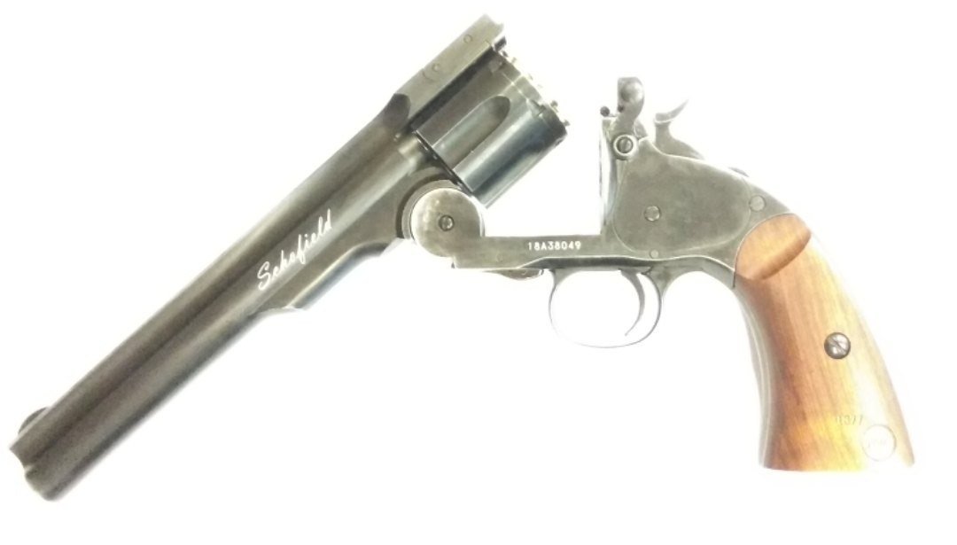 Револьвер ASG Schofield-6 aging black (пулевой)