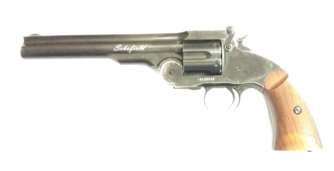 Револьвер ASG Schofield-6 aging black (пулевой)