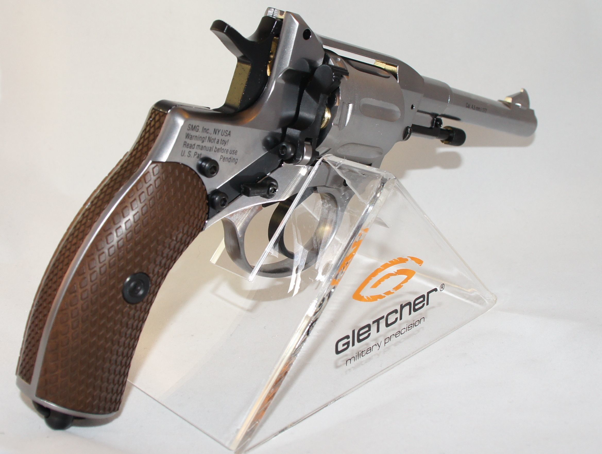 Револьвер Gletcher NGT F Silver